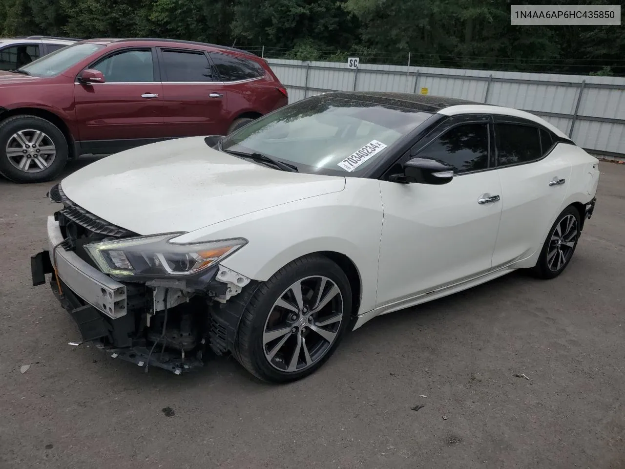 2017 Nissan Maxima 3.5S VIN: 1N4AA6AP6HC435850 Lot: 70340234