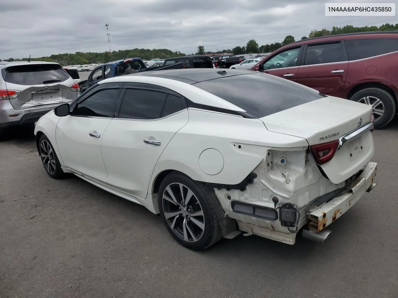 2017 Nissan Maxima 3.5S VIN: 1N4AA6AP6HC435850 Lot: 70340234