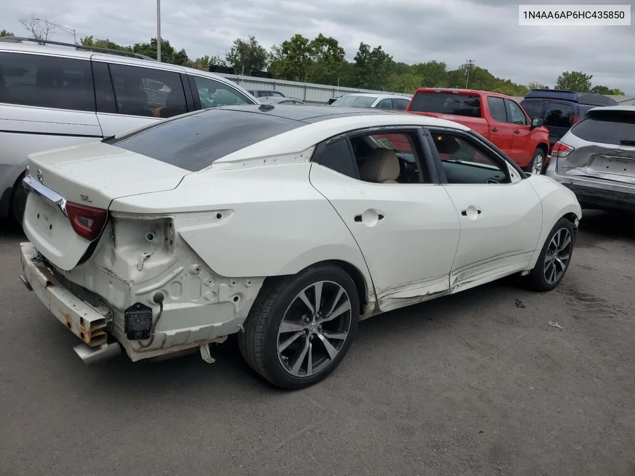 2017 Nissan Maxima 3.5S VIN: 1N4AA6AP6HC435850 Lot: 70340234