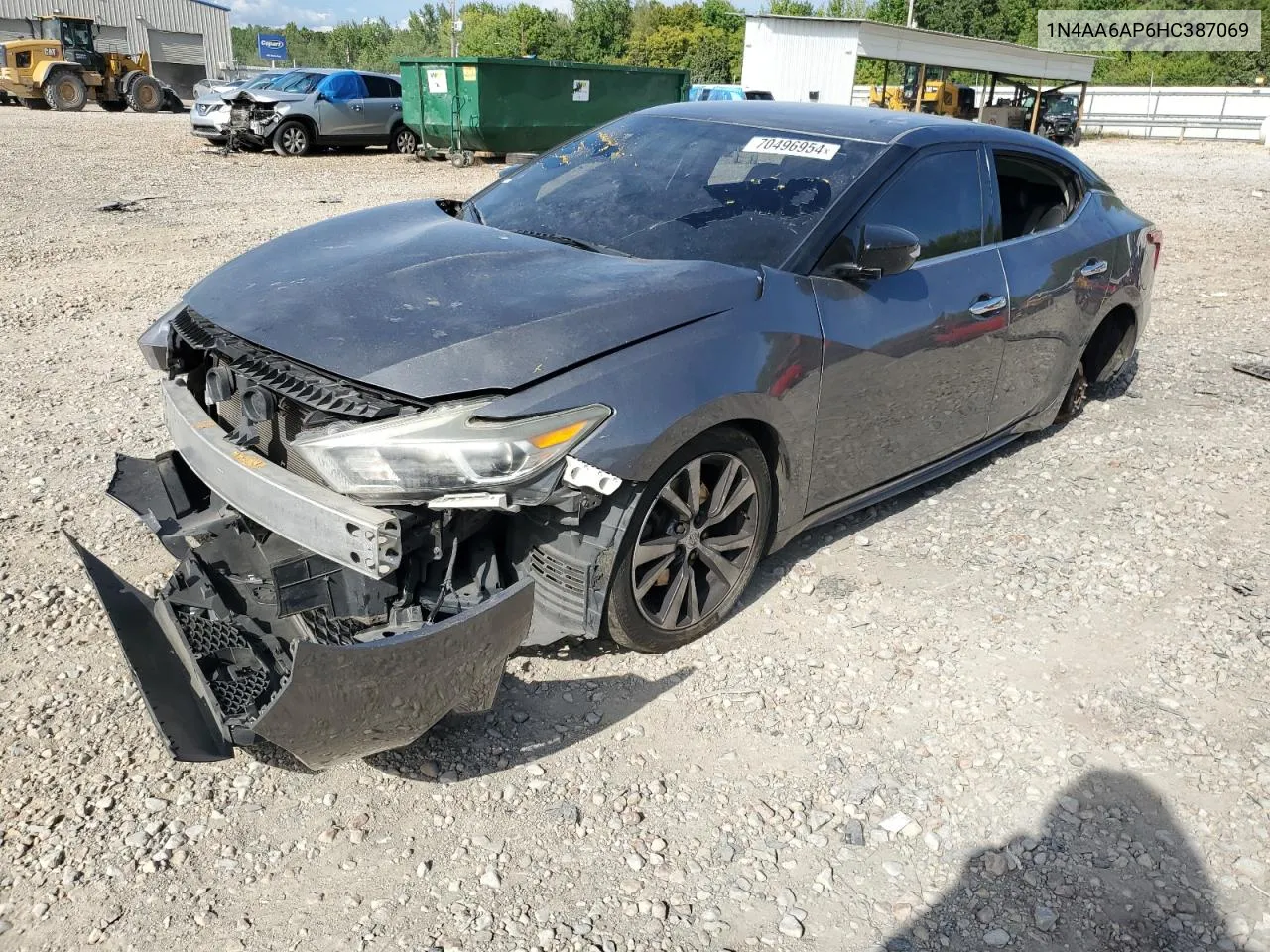 2017 Nissan Maxima 3.5S VIN: 1N4AA6AP6HC387069 Lot: 70496954