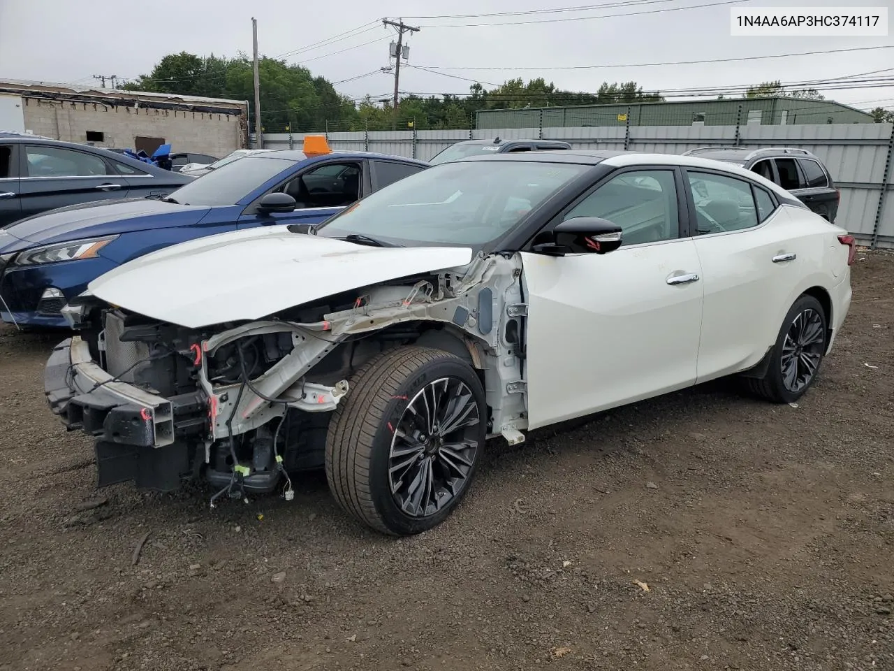 2017 Nissan Maxima 3.5S VIN: 1N4AA6AP3HC374117 Lot: 70588744