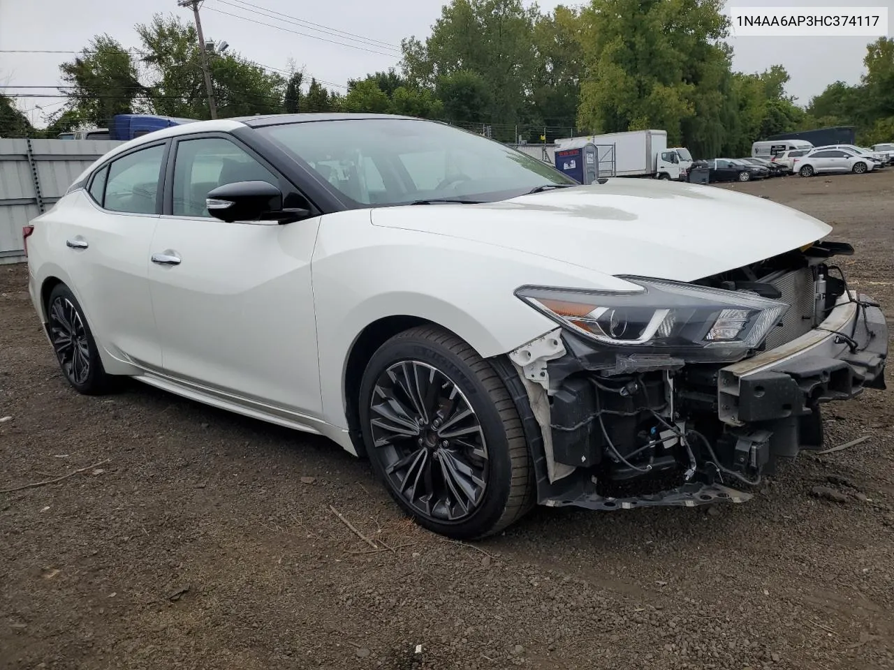 2017 Nissan Maxima 3.5S VIN: 1N4AA6AP3HC374117 Lot: 70588744