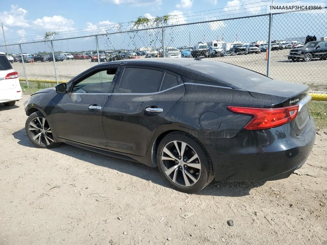 2017 Nissan Maxima 3.5S VIN: 1N4AA6AP3HC449866 Lot: 70834374