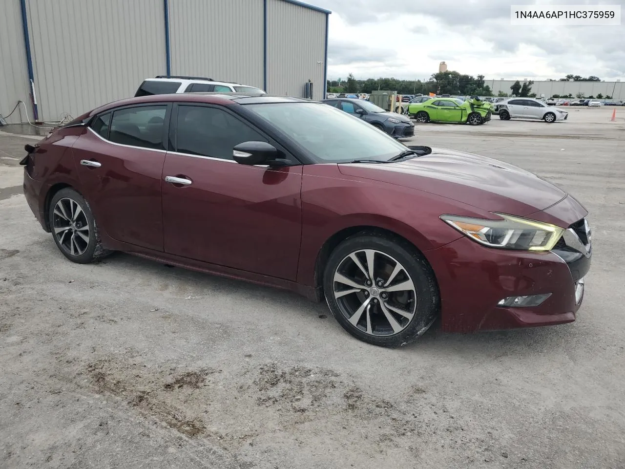 1N4AA6AP1HC375959 2017 Nissan Maxima 3.5S