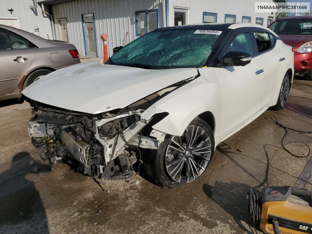 2017 Nissan Maxima 3.5S VIN: 1N4AA6AP9HC381668 Lot: 70926094