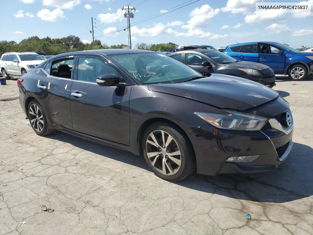 2017 Nissan Maxima 3.5S VIN: 1N4AA6AP8HC425837 Lot: 71018124