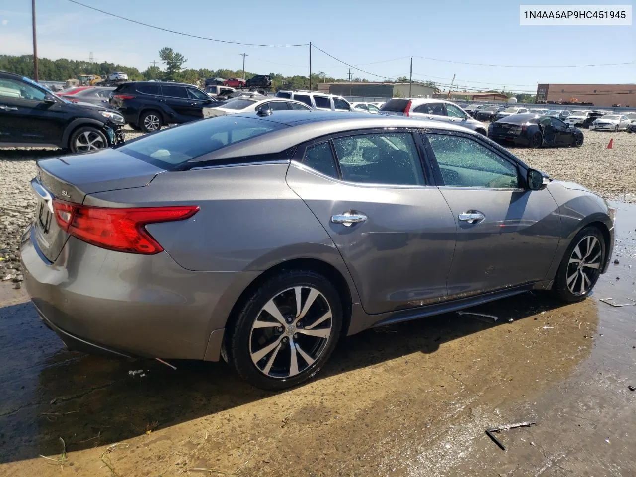 2017 Nissan Maxima 3.5S VIN: 1N4AA6AP9HC451945 Lot: 71023744