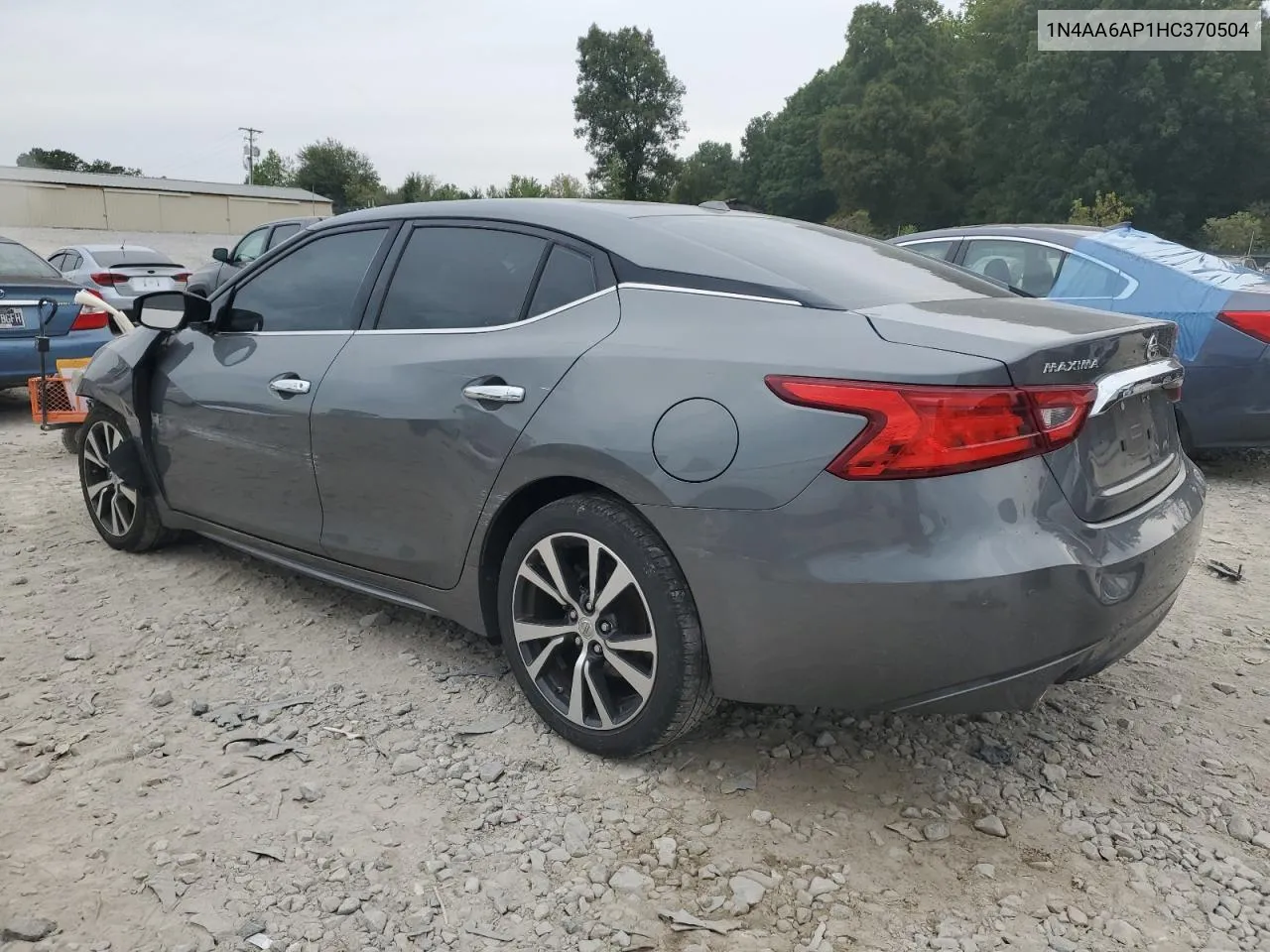 1N4AA6AP1HC370504 2017 Nissan Maxima 3.5S