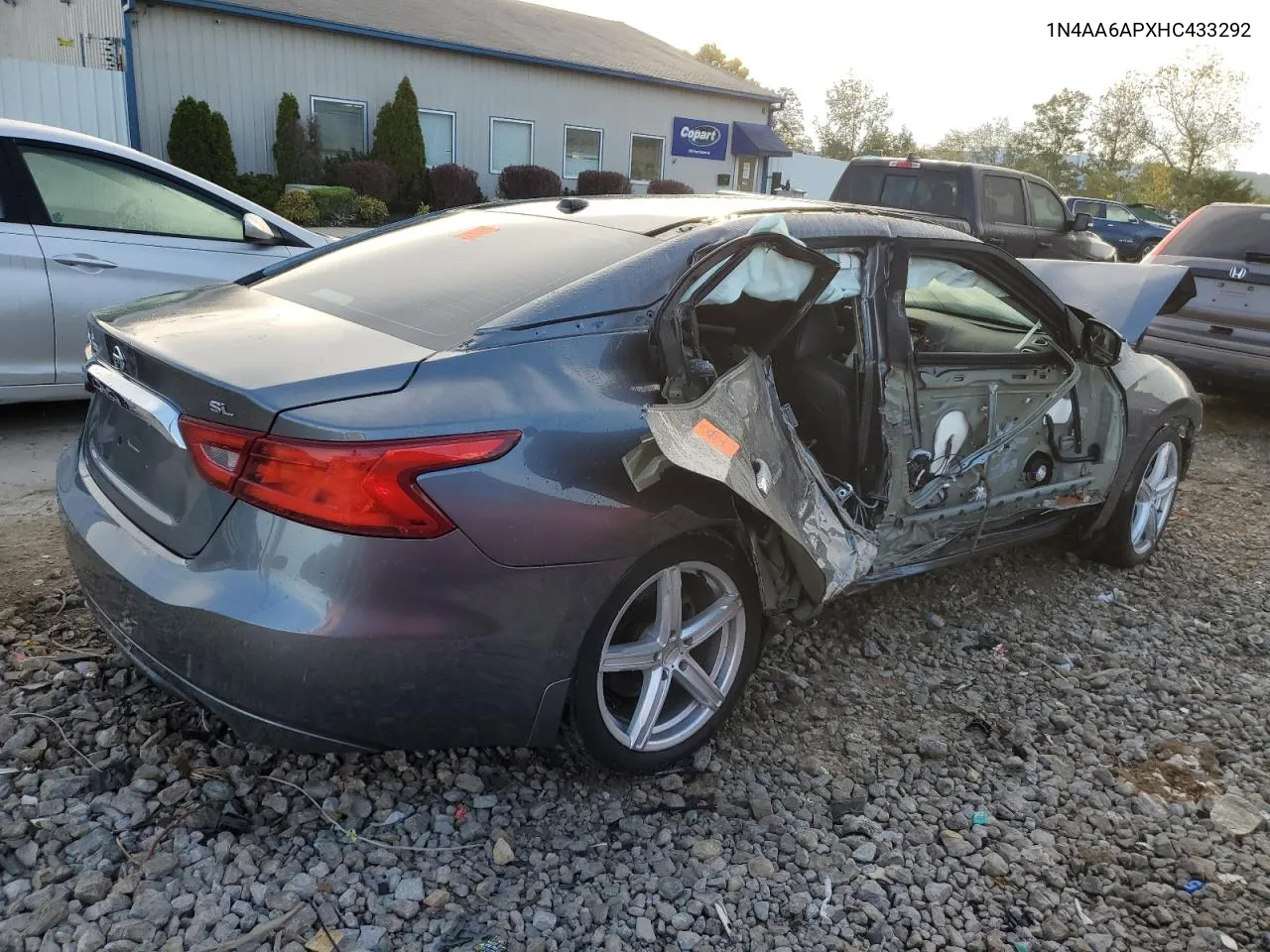 2017 Nissan Maxima 3.5S VIN: 1N4AA6APXHC433292 Lot: 71229444