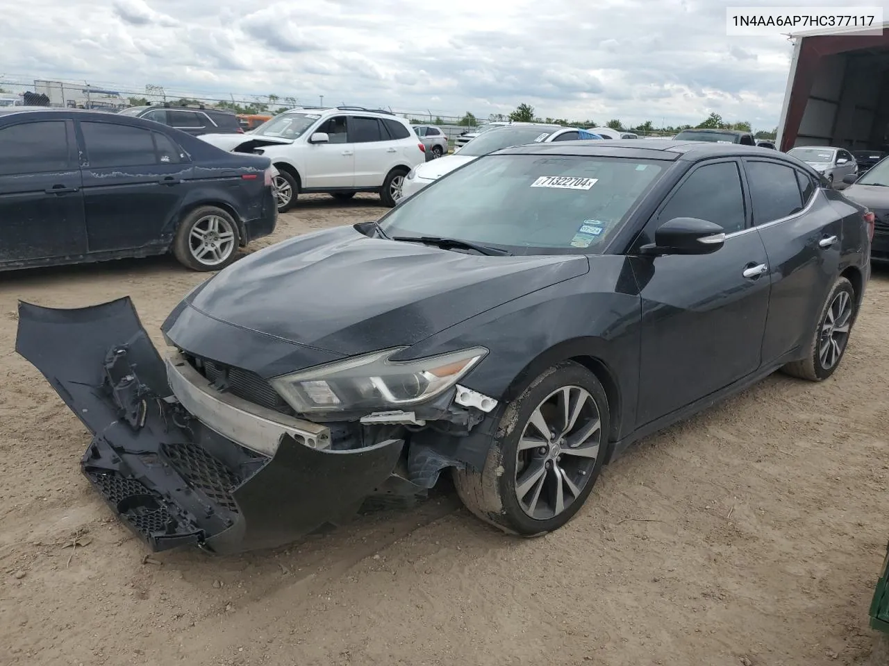 2017 Nissan Maxima 3.5S VIN: 1N4AA6AP7HC377117 Lot: 71322704