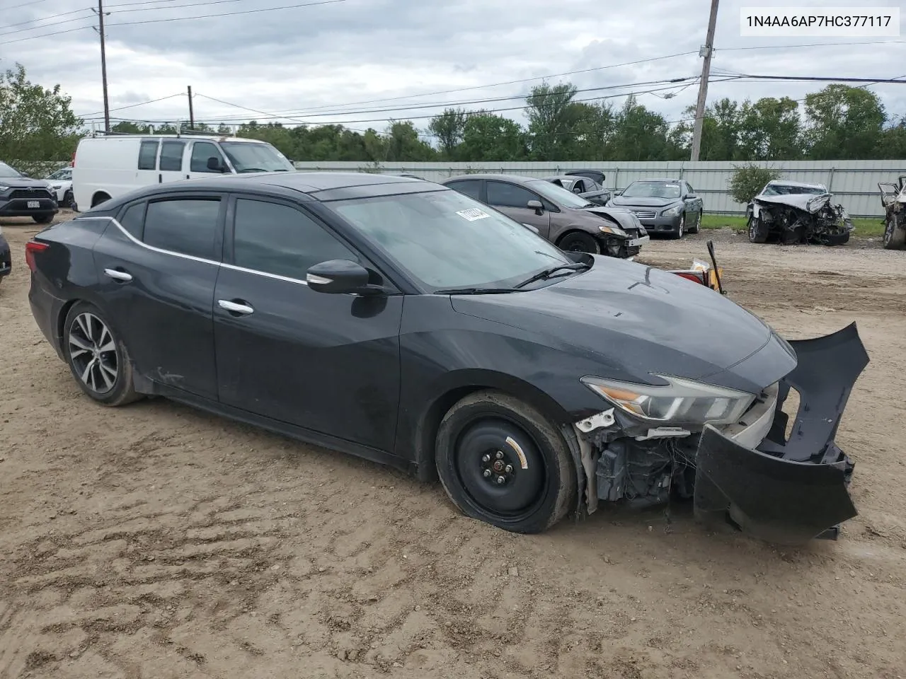 2017 Nissan Maxima 3.5S VIN: 1N4AA6AP7HC377117 Lot: 71322704