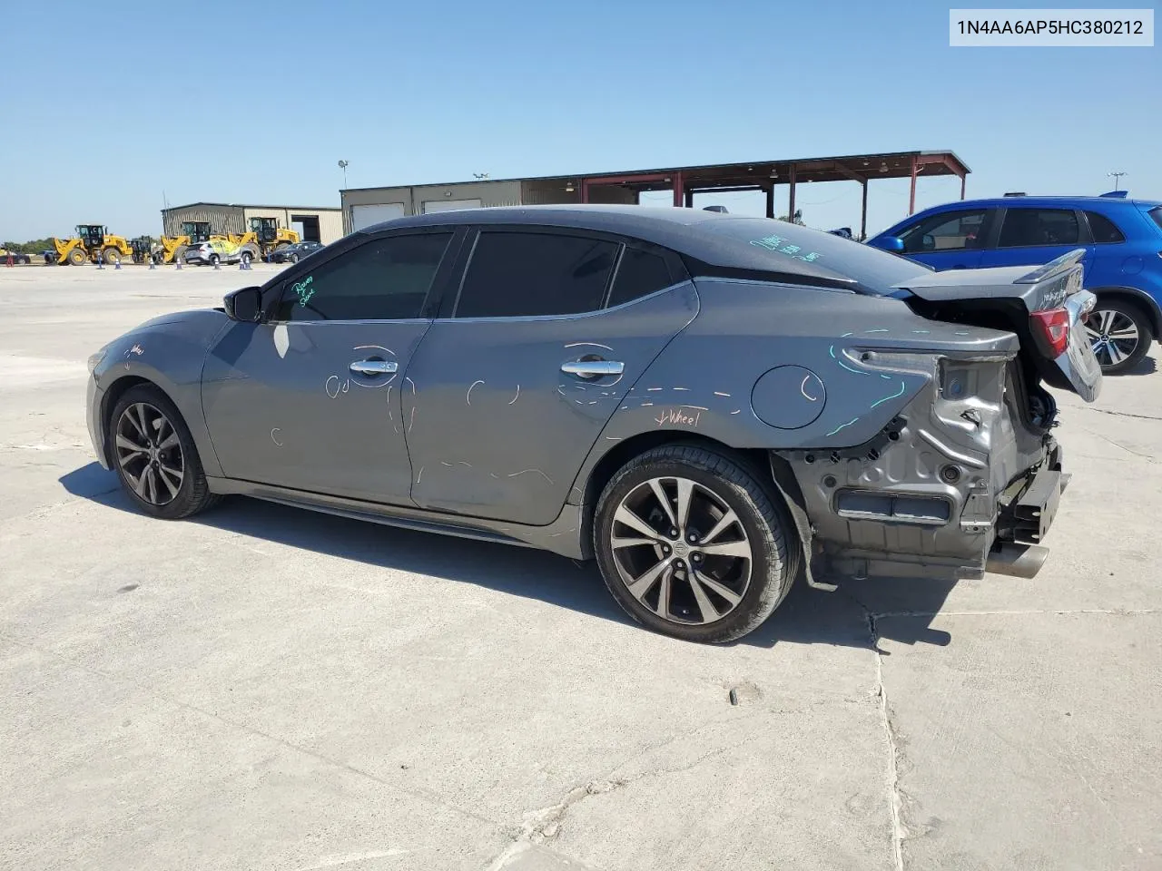 2017 Nissan Maxima 3.5S VIN: 1N4AA6AP5HC380212 Lot: 71353334