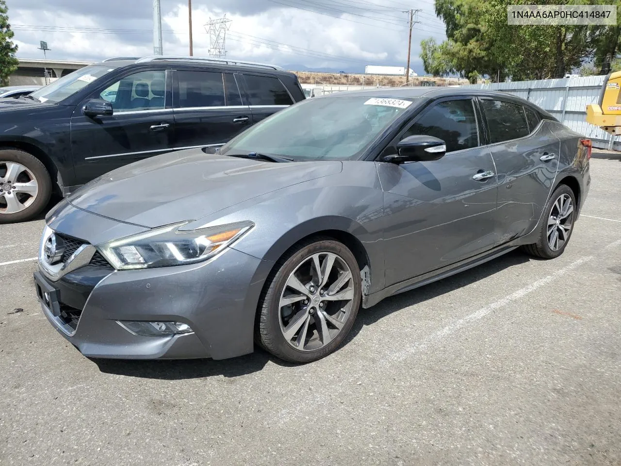 2017 Nissan Maxima 3.5S VIN: 1N4AA6AP0HC414847 Lot: 71368324