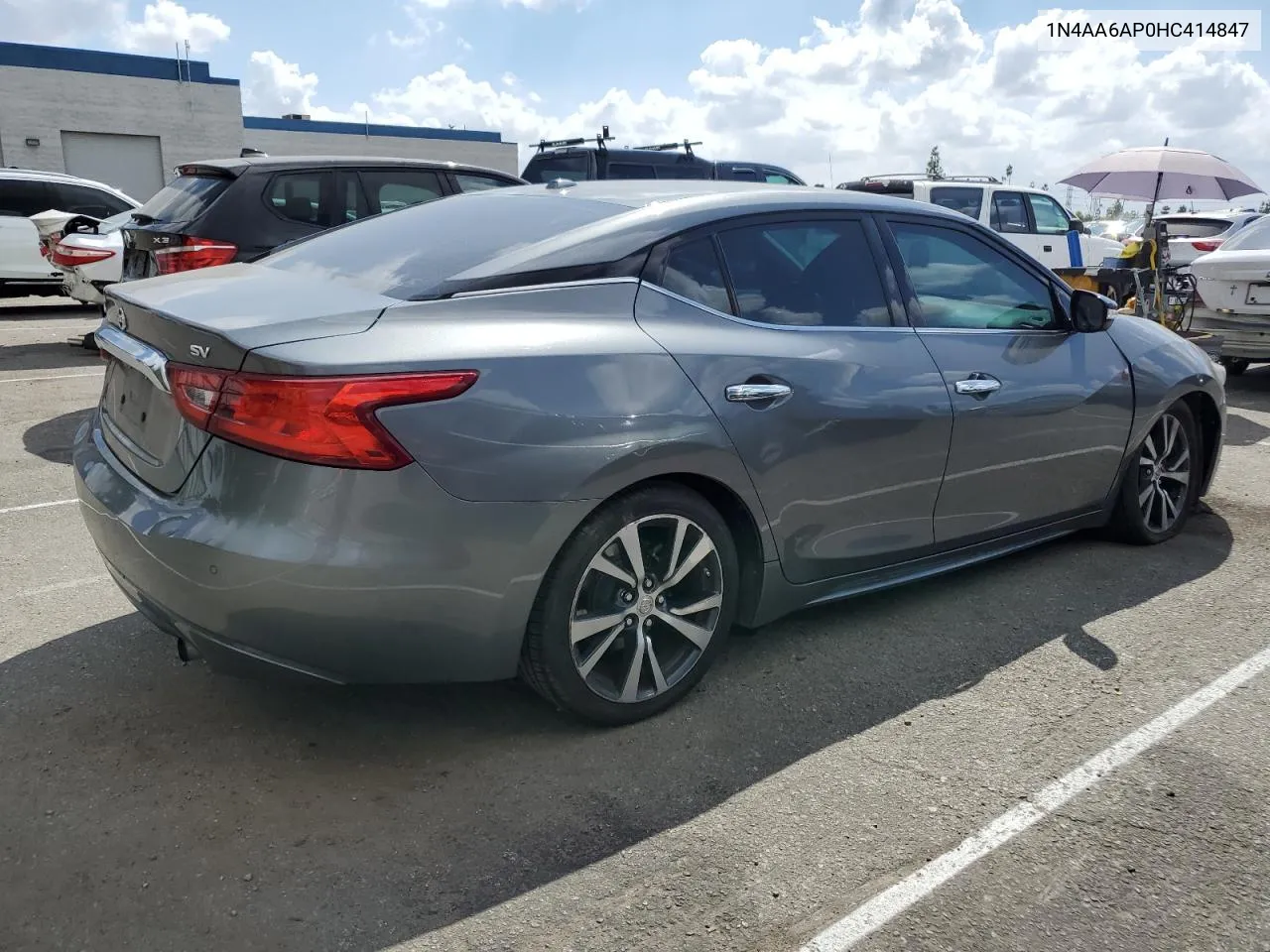 2017 Nissan Maxima 3.5S VIN: 1N4AA6AP0HC414847 Lot: 71368324