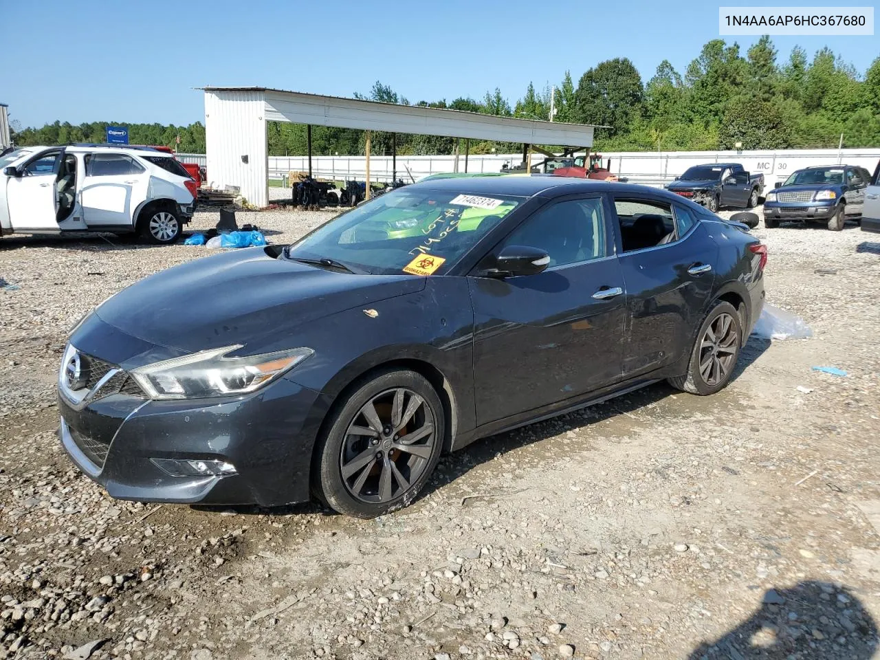 1N4AA6AP6HC367680 2017 Nissan Maxima 3.5S