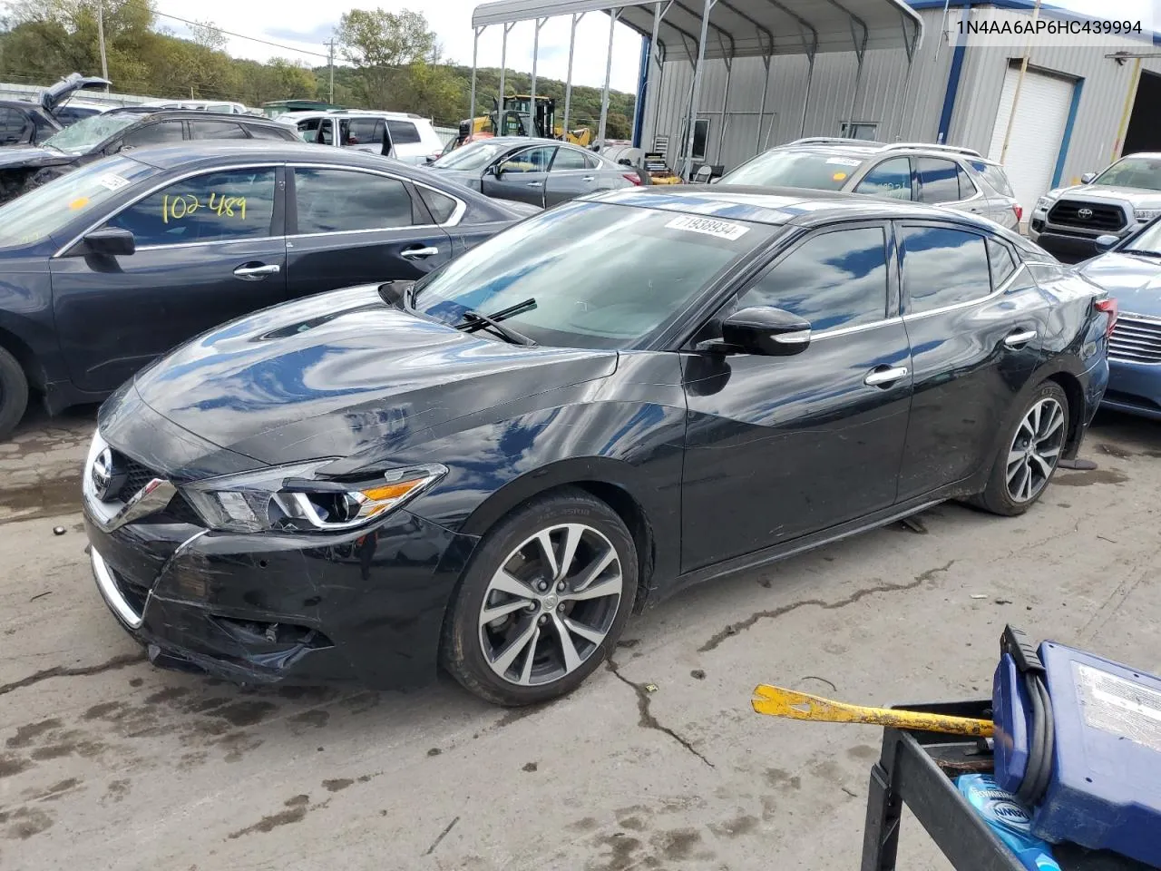 2017 Nissan Maxima 3.5S VIN: 1N4AA6AP6HC439994 Lot: 71938934