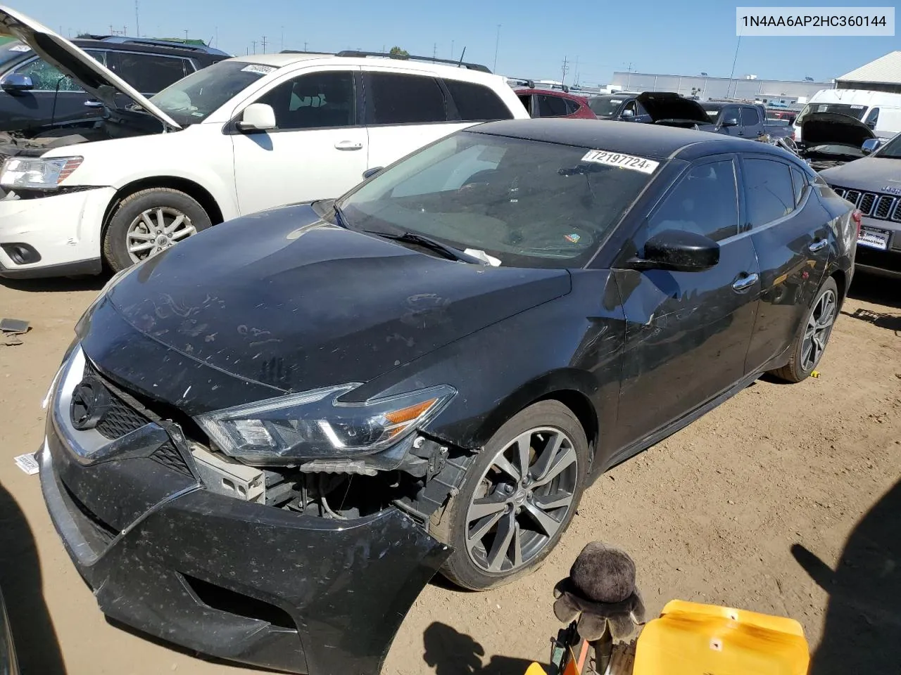 2017 Nissan Maxima 3.5S VIN: 1N4AA6AP2HC360144 Lot: 72197724