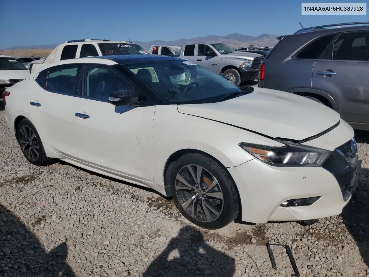 2017 Nissan Maxima 3.5S VIN: 1N4AA6AP6HC387928 Lot: 72278634