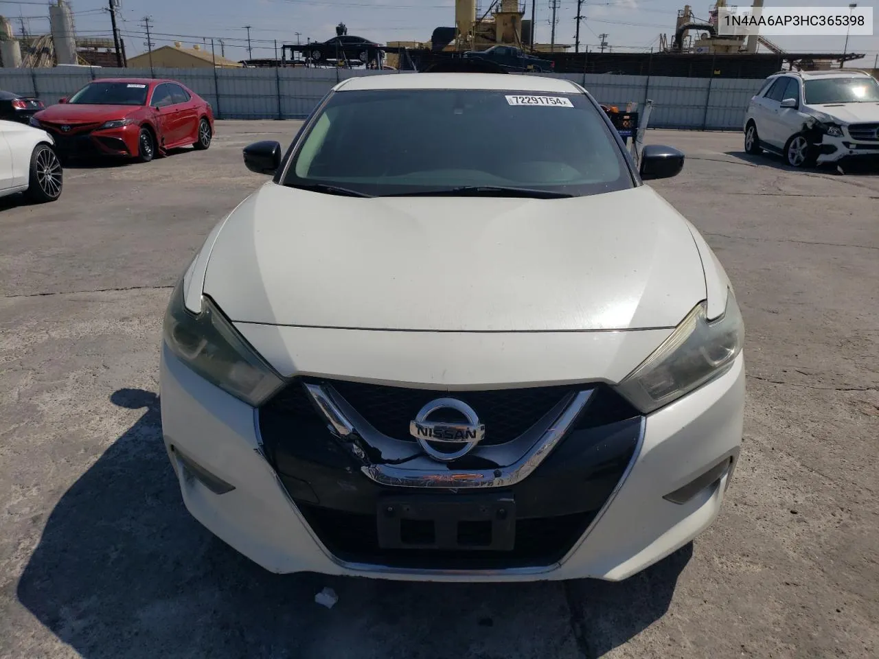 1N4AA6AP3HC365398 2017 Nissan Maxima 3.5S