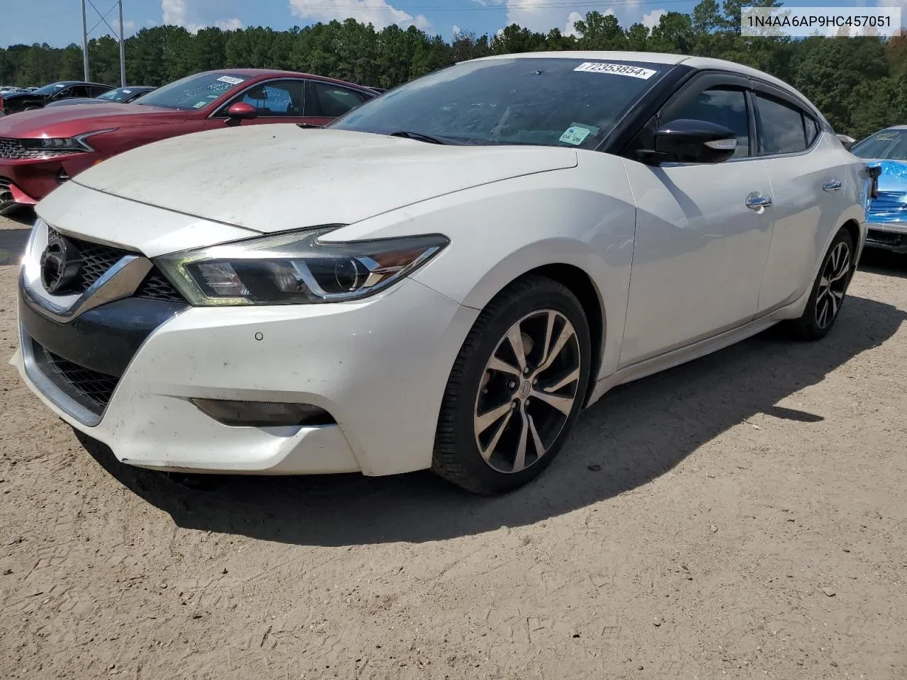 2017 Nissan Maxima 3.5S VIN: 1N4AA6AP9HC457051 Lot: 72353854