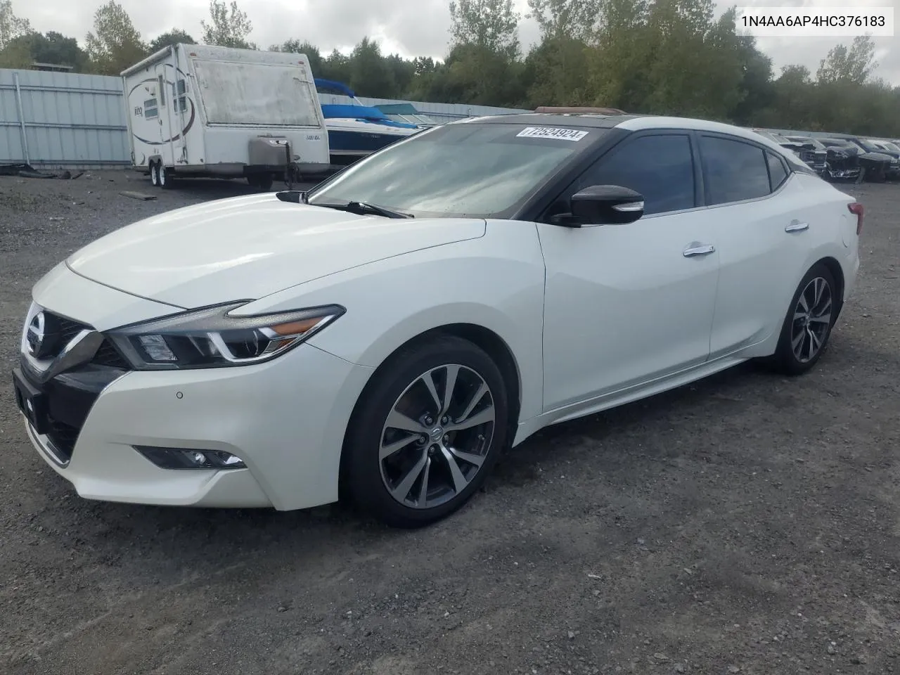 1N4AA6AP4HC376183 2017 Nissan Maxima 3.5S