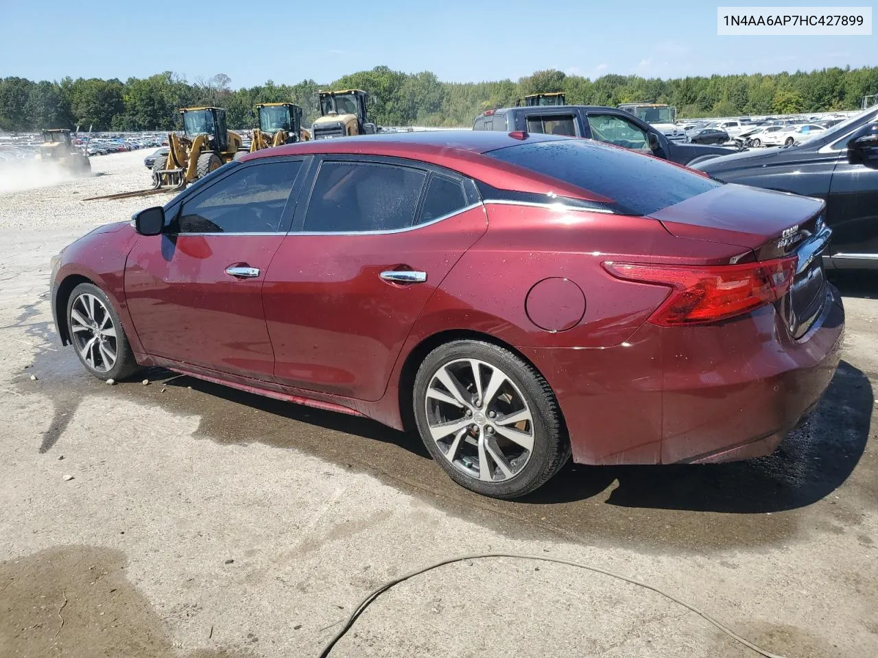 2017 Nissan Maxima 3.5S VIN: 1N4AA6AP7HC427899 Lot: 72525864