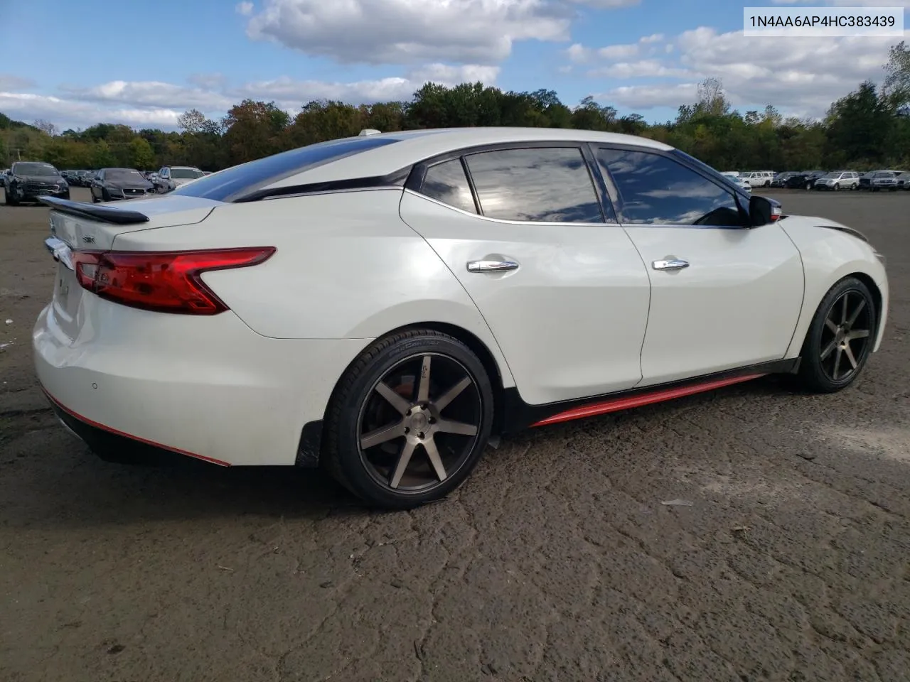 2017 Nissan Maxima 3.5S VIN: 1N4AA6AP4HC383439 Lot: 72535694