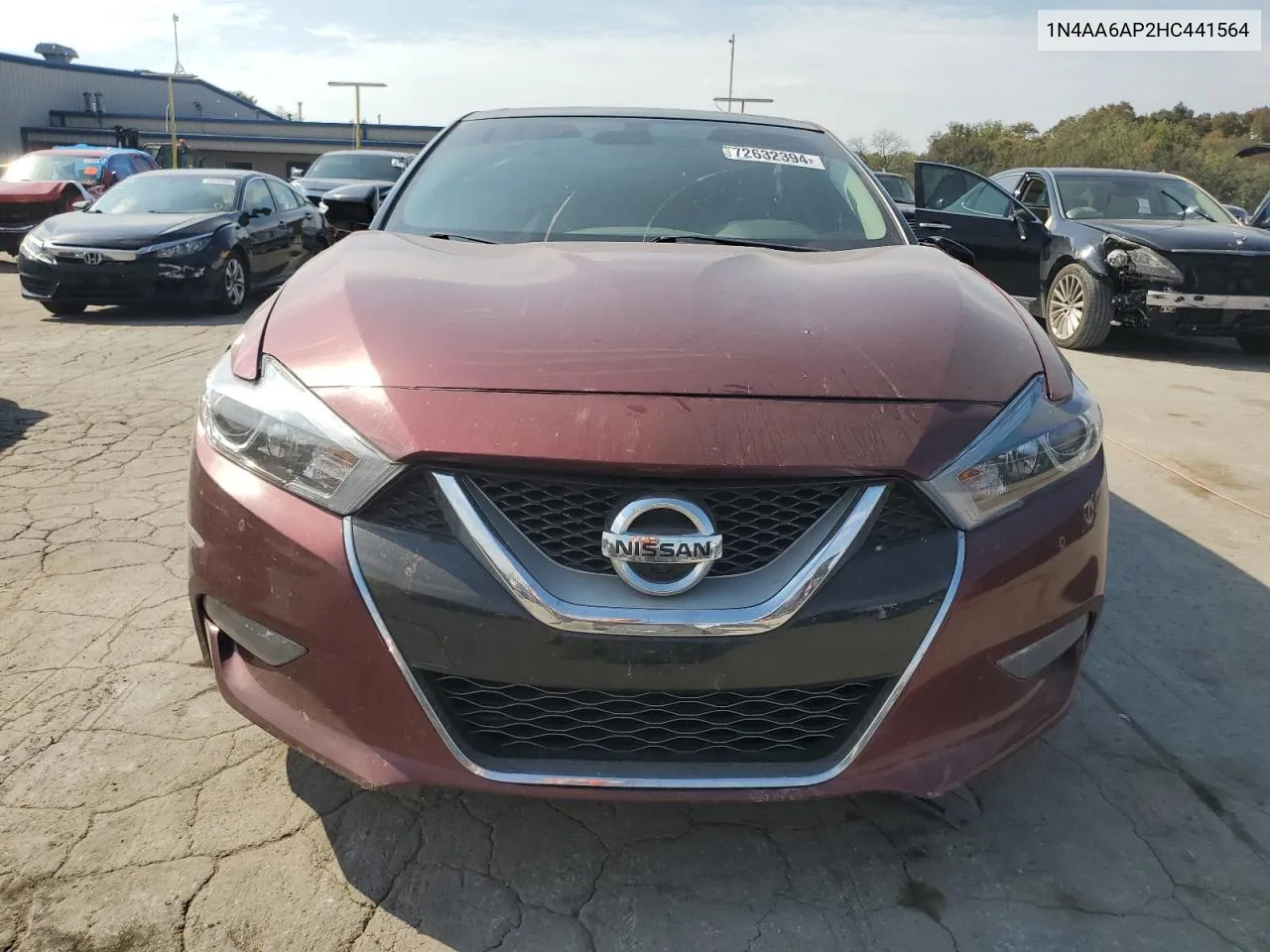 2017 Nissan Maxima 3.5S VIN: 1N4AA6AP2HC441564 Lot: 72632394