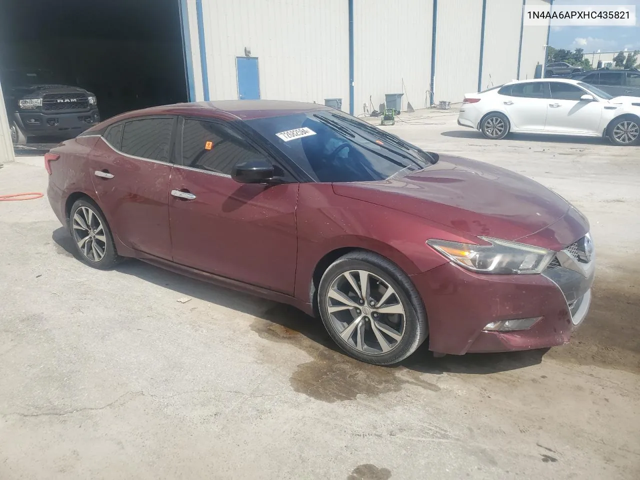 2017 Nissan Maxima 3.5S VIN: 1N4AA6APXHC435821 Lot: 72682594