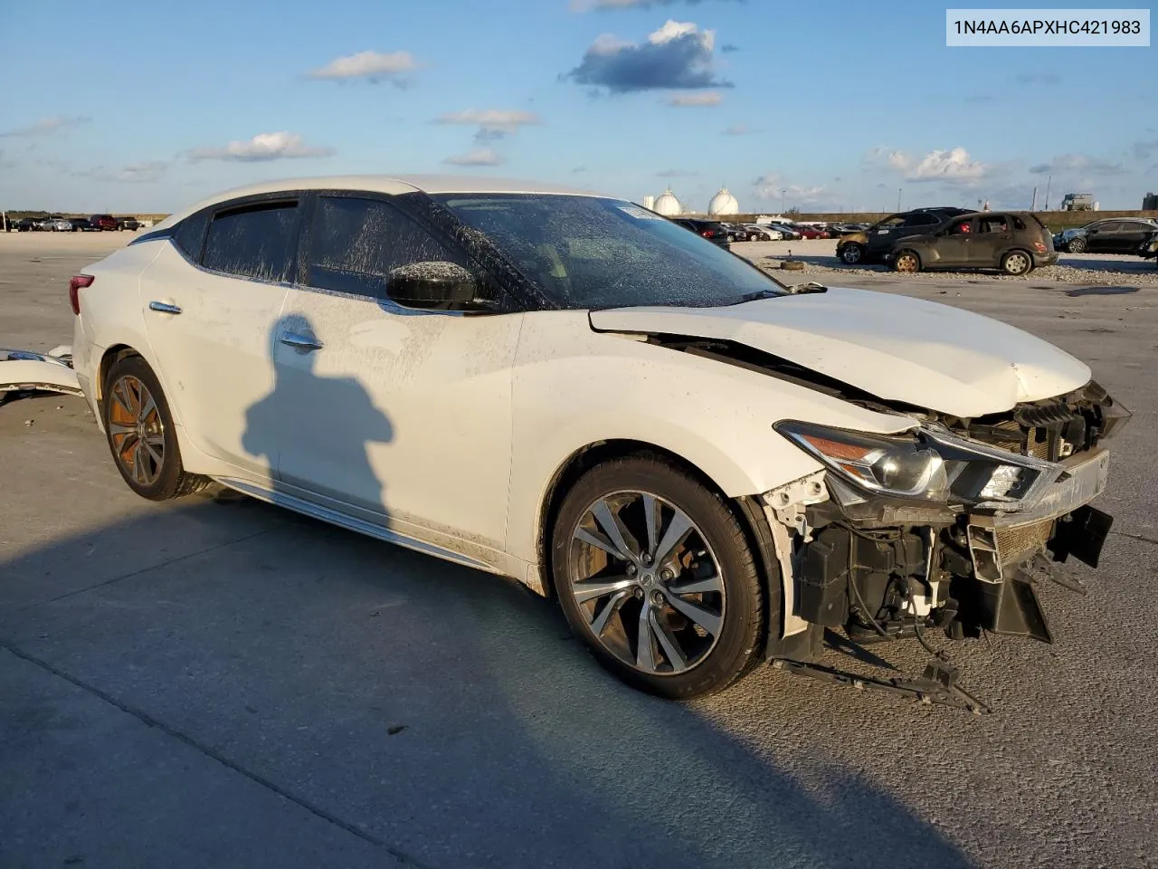 2017 Nissan Maxima 3.5S VIN: 1N4AA6APXHC421983 Lot: 72746904