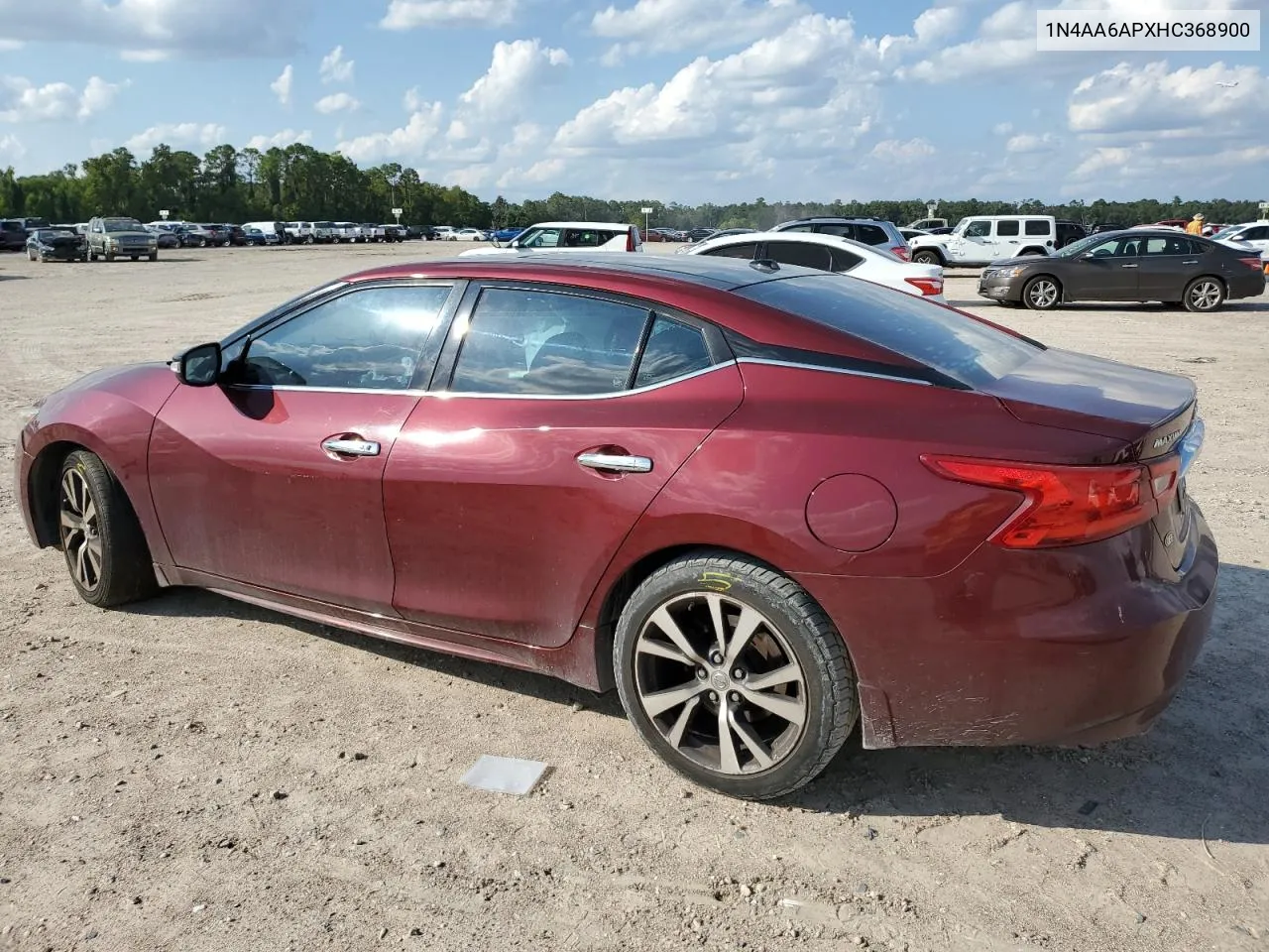 1N4AA6APXHC368900 2017 Nissan Maxima 3.5S