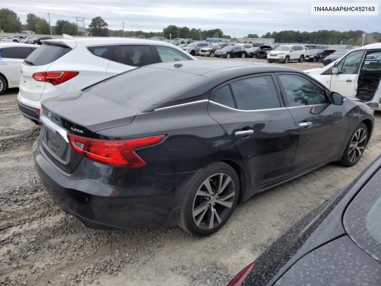 2017 Nissan Maxima 3.5S VIN: 1N4AA6AP6HC452163 Lot: 72939734