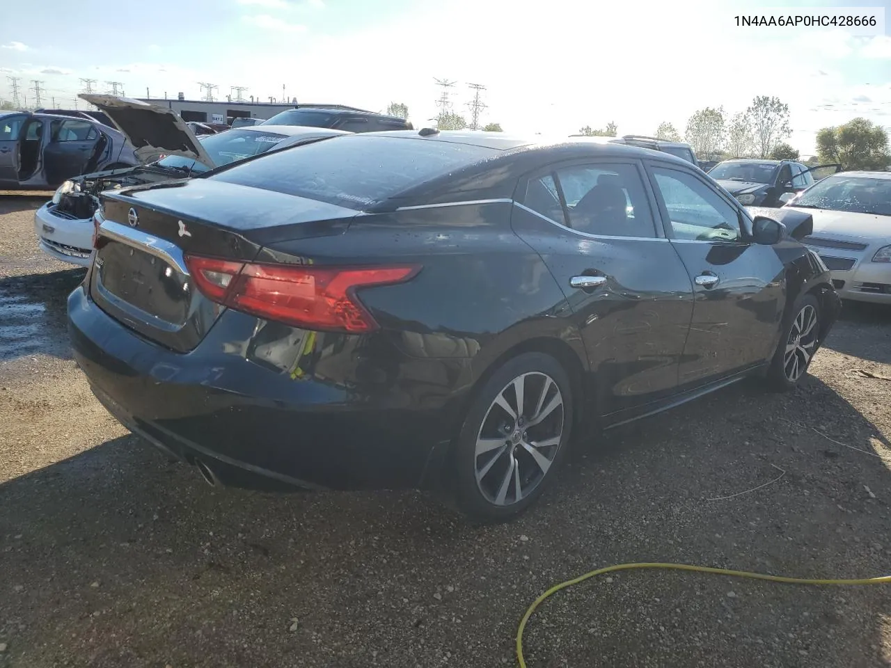 2017 Nissan Maxima 3.5S VIN: 1N4AA6AP0HC428666 Lot: 72954494