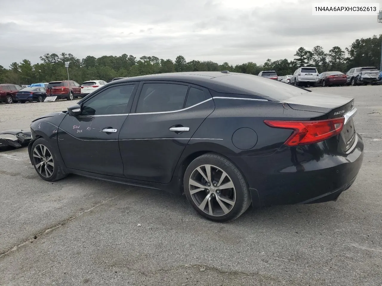 2017 Nissan Maxima 3.5S VIN: 1N4AA6APXHC362613 Lot: 72996264