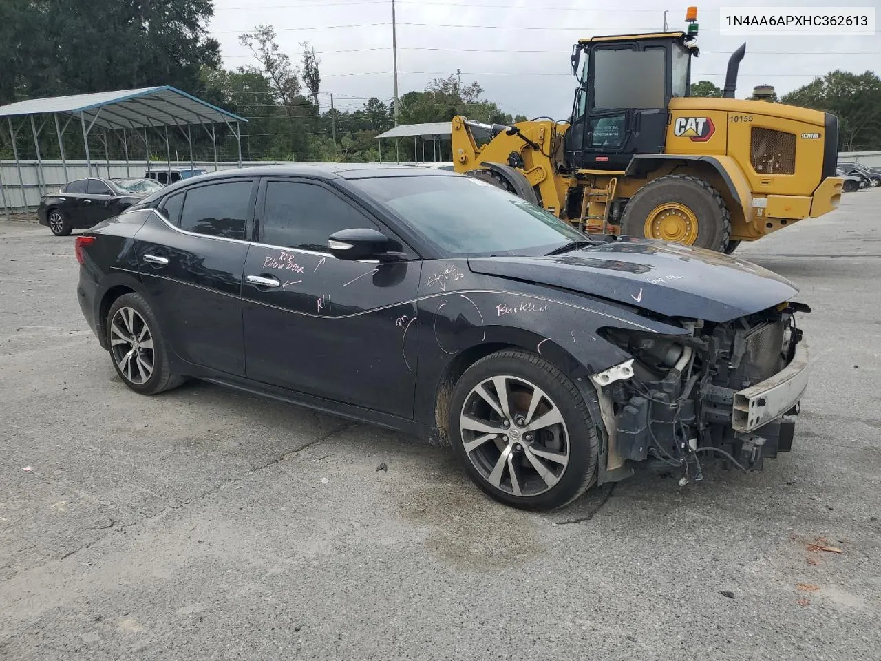 2017 Nissan Maxima 3.5S VIN: 1N4AA6APXHC362613 Lot: 72996264