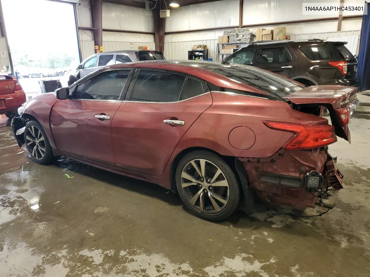 2017 Nissan Maxima 3.5S VIN: 1N4AA6AP1HC453401 Lot: 73020944