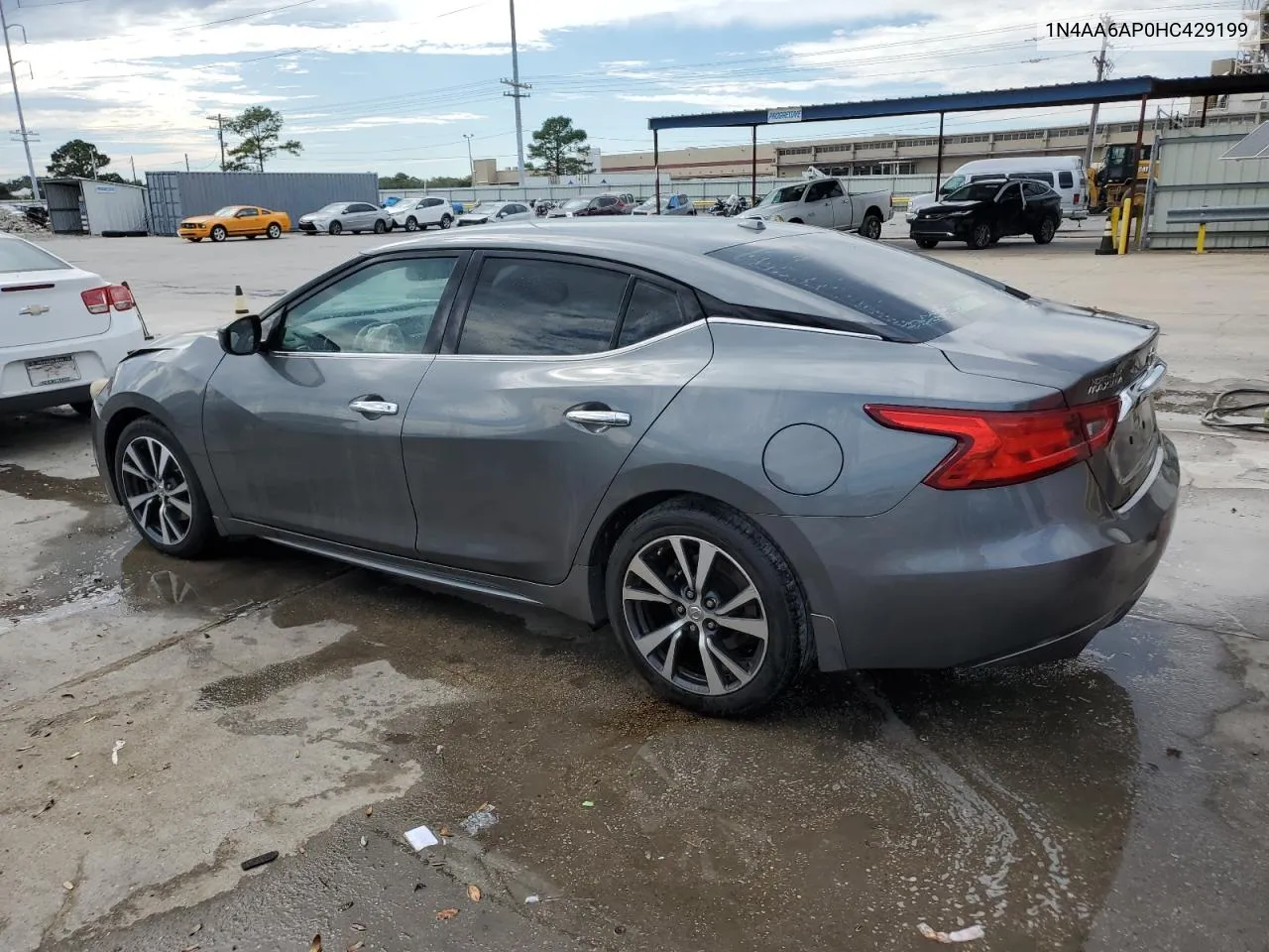 2017 Nissan Maxima 3.5S VIN: 1N4AA6AP0HC429199 Lot: 73127634