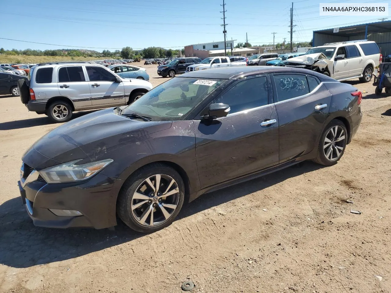 2017 Nissan Maxima 3.5S VIN: 1N4AA6APXHC368153 Lot: 73197214