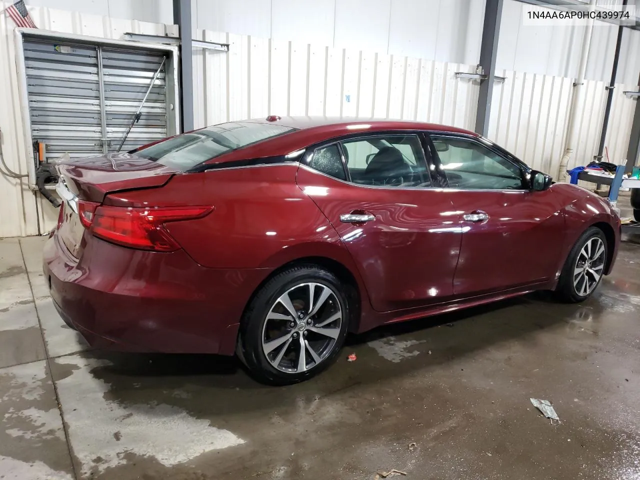 2017 Nissan Maxima 3.5S VIN: 1N4AA6AP0HC439974 Lot: 73425114