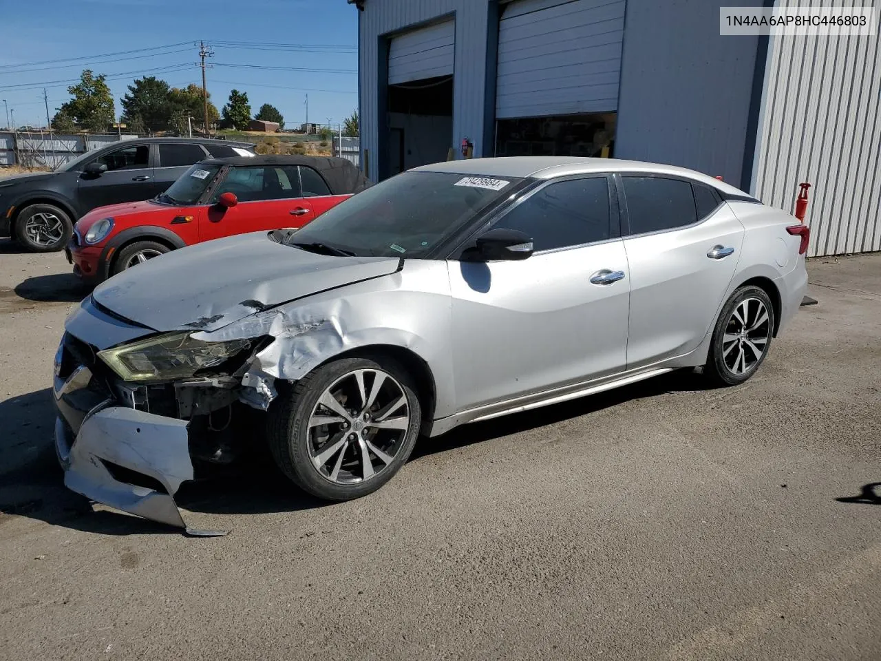 2017 Nissan Maxima 3.5S VIN: 1N4AA6AP8HC446803 Lot: 73429984