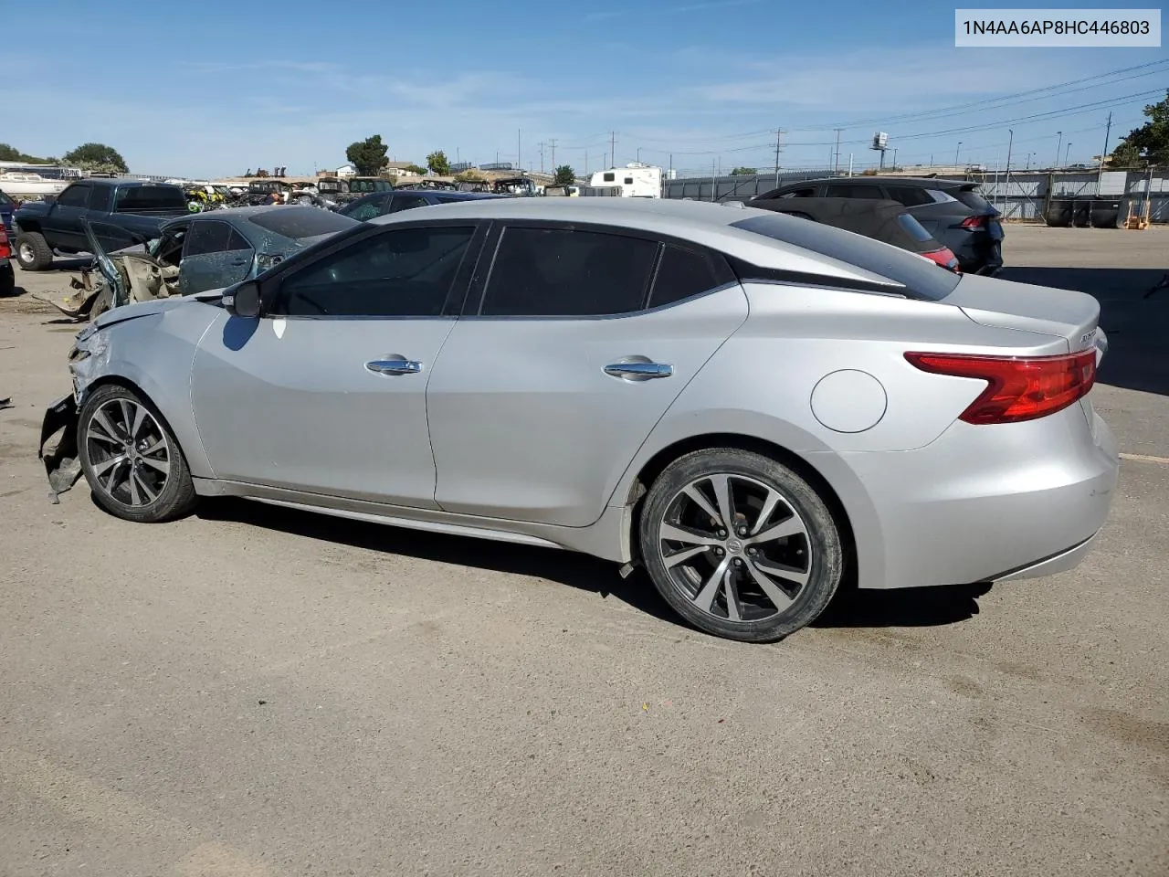 2017 Nissan Maxima 3.5S VIN: 1N4AA6AP8HC446803 Lot: 73429984