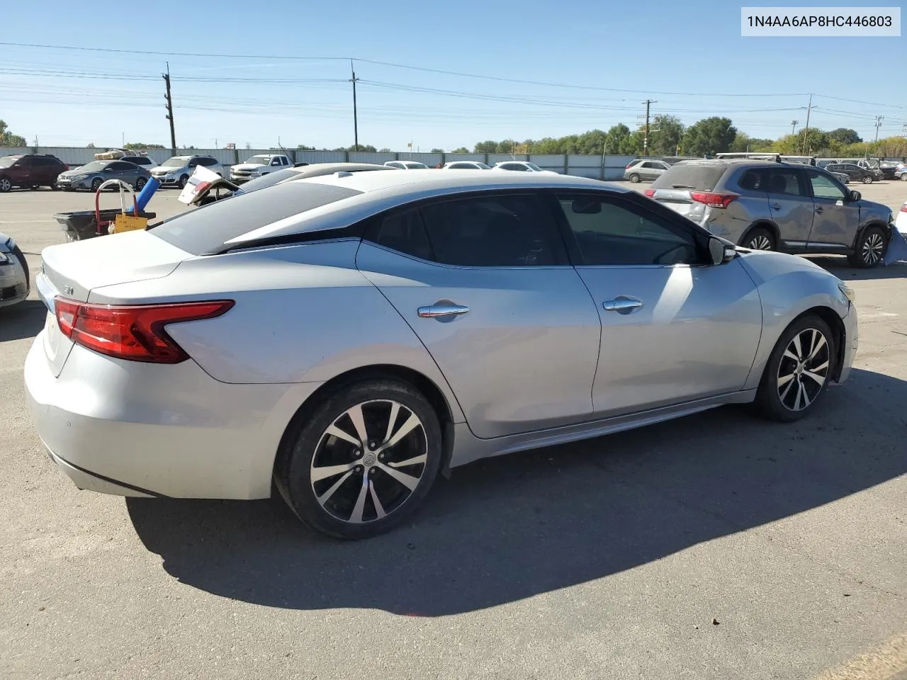 2017 Nissan Maxima 3.5S VIN: 1N4AA6AP8HC446803 Lot: 73429984