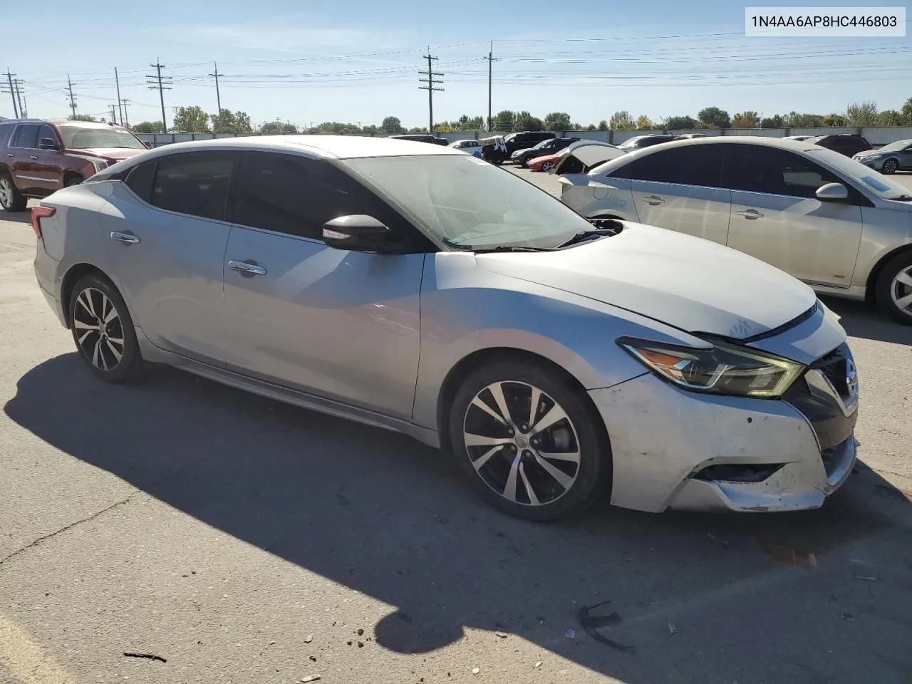 2017 Nissan Maxima 3.5S VIN: 1N4AA6AP8HC446803 Lot: 73429984