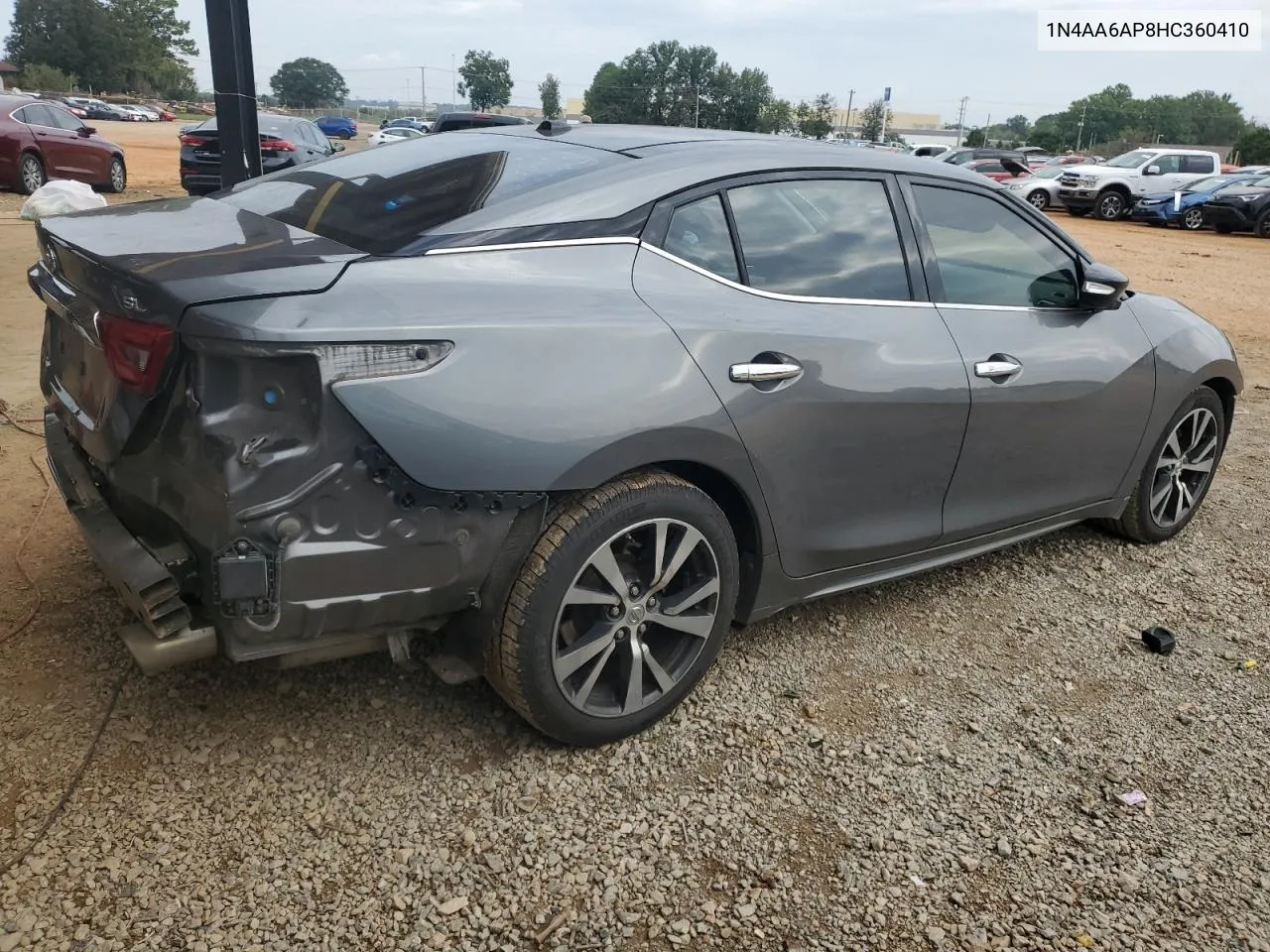 2017 Nissan Maxima 3.5S VIN: 1N4AA6AP8HC360410 Lot: 73543734