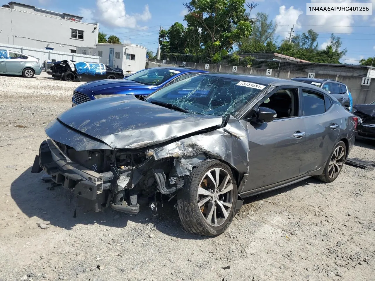 2017 Nissan Maxima 3.5S VIN: 1N4AA6AP9HC401286 Lot: 73742034