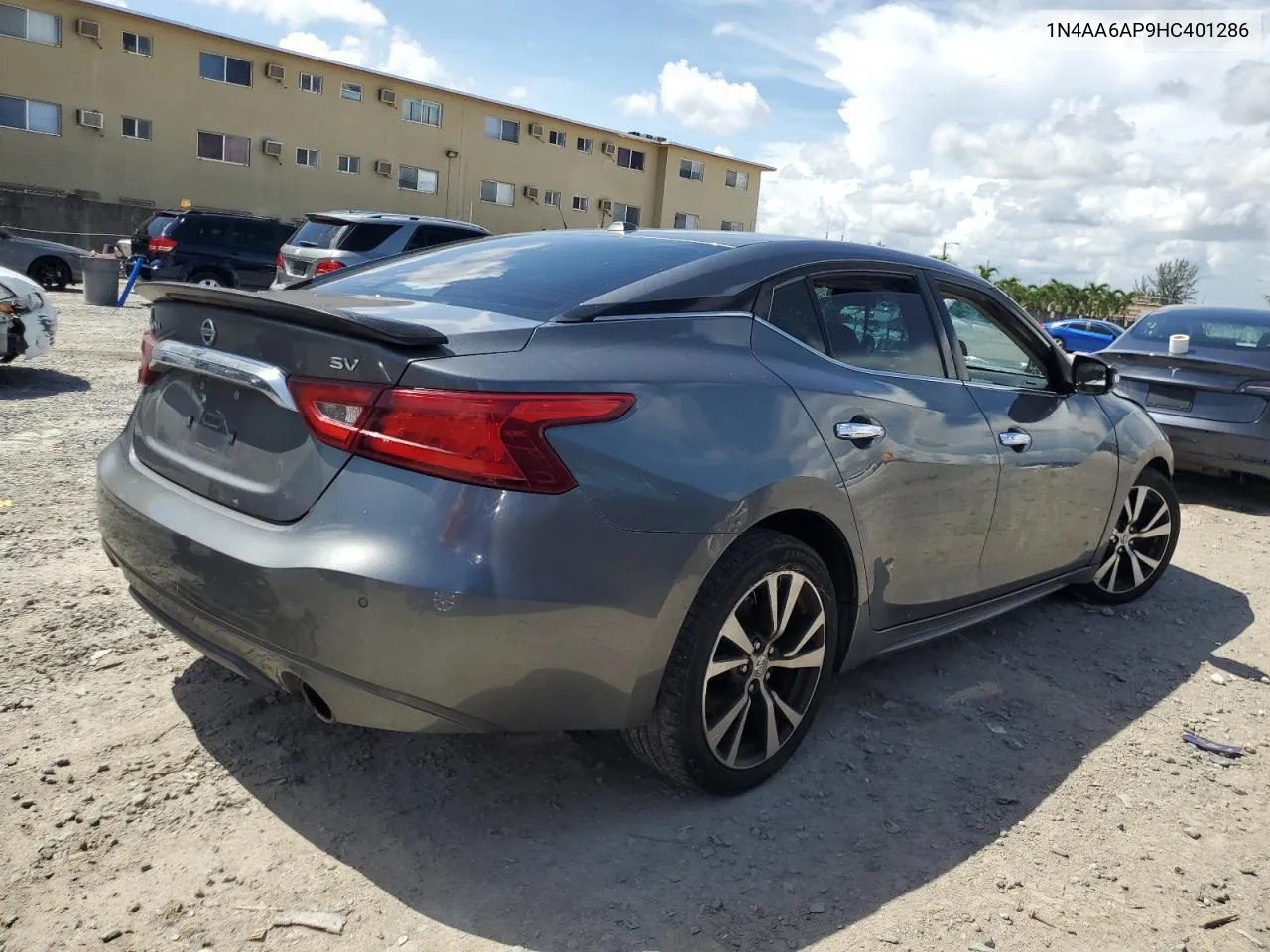 2017 Nissan Maxima 3.5S VIN: 1N4AA6AP9HC401286 Lot: 73742034