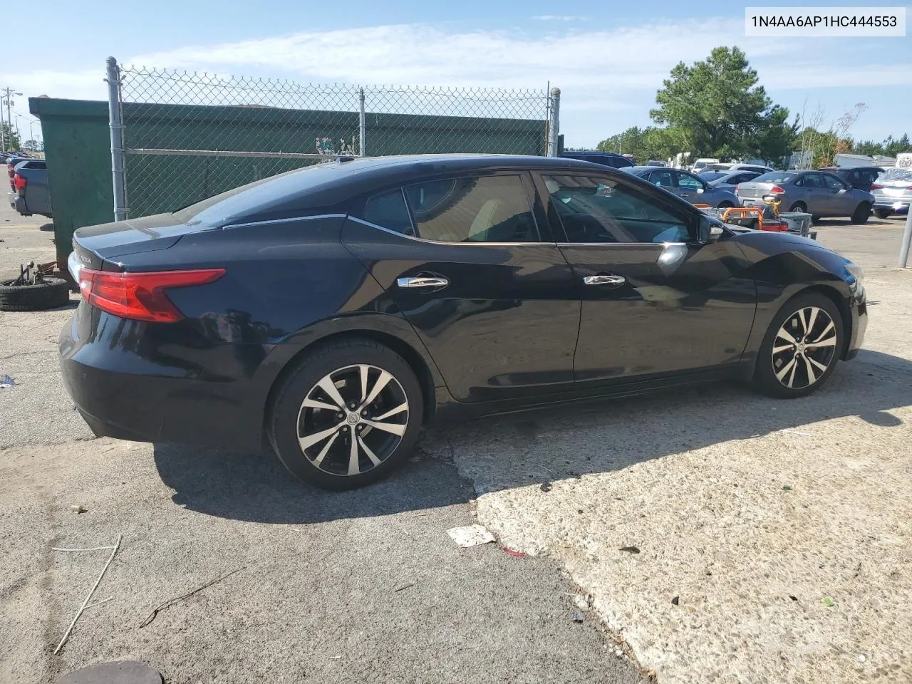 2017 Nissan Maxima 3.5S VIN: 1N4AA6AP1HC444553 Lot: 73858524