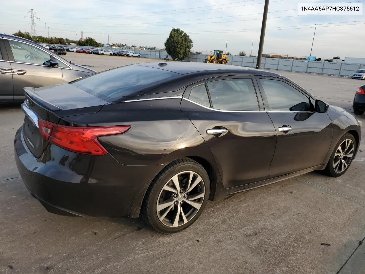 2017 Nissan Maxima 3.5S VIN: 1N4AA6AP7HC375612 Lot: 74142704