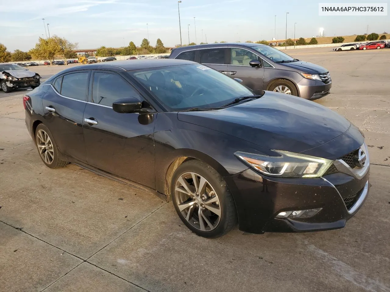 2017 Nissan Maxima 3.5S VIN: 1N4AA6AP7HC375612 Lot: 74142704