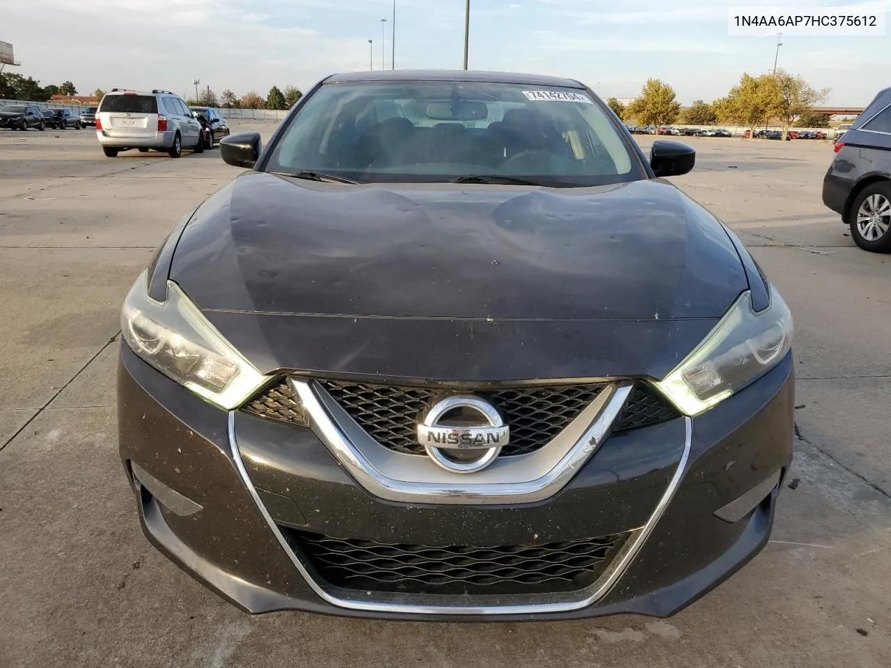 2017 Nissan Maxima 3.5S VIN: 1N4AA6AP7HC375612 Lot: 74142704